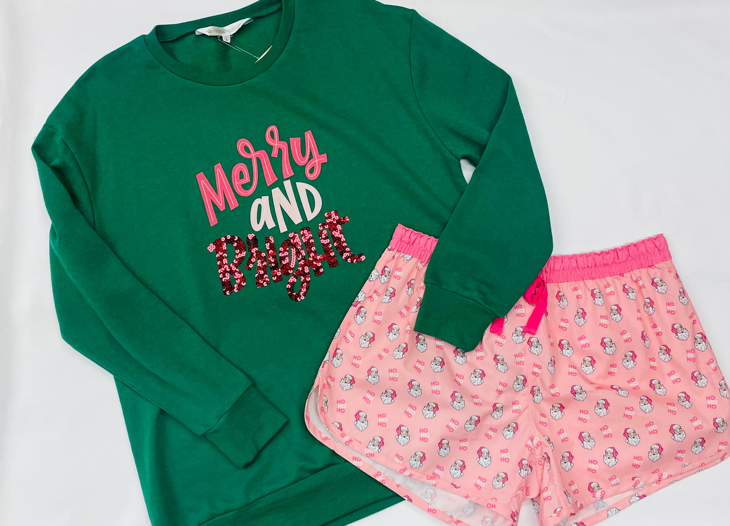 Merry & Bright Sequin Sweatshirt