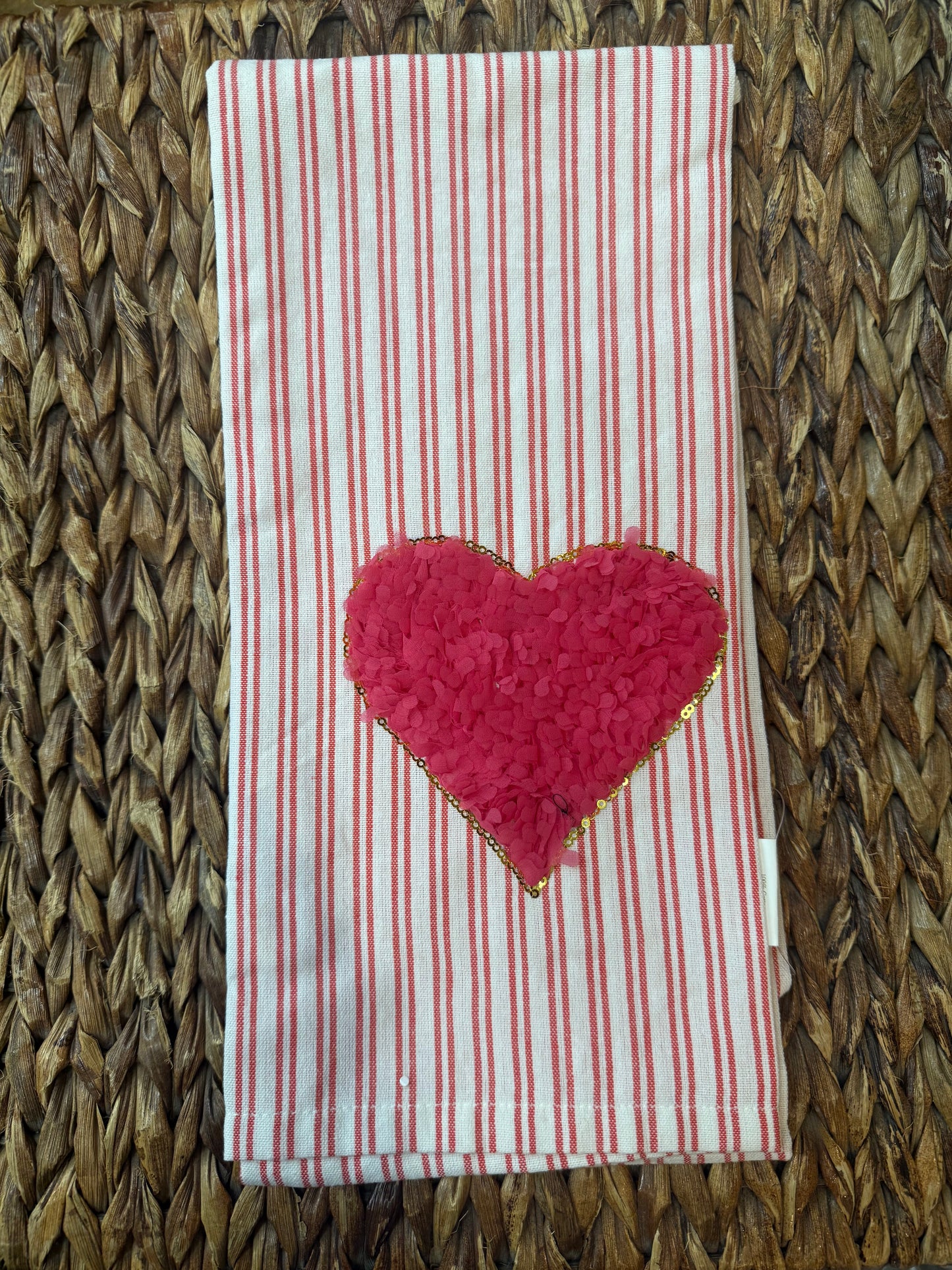 Heart To Heart Hand Towel