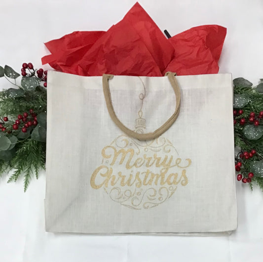 Merry Christmas Carryall Tote