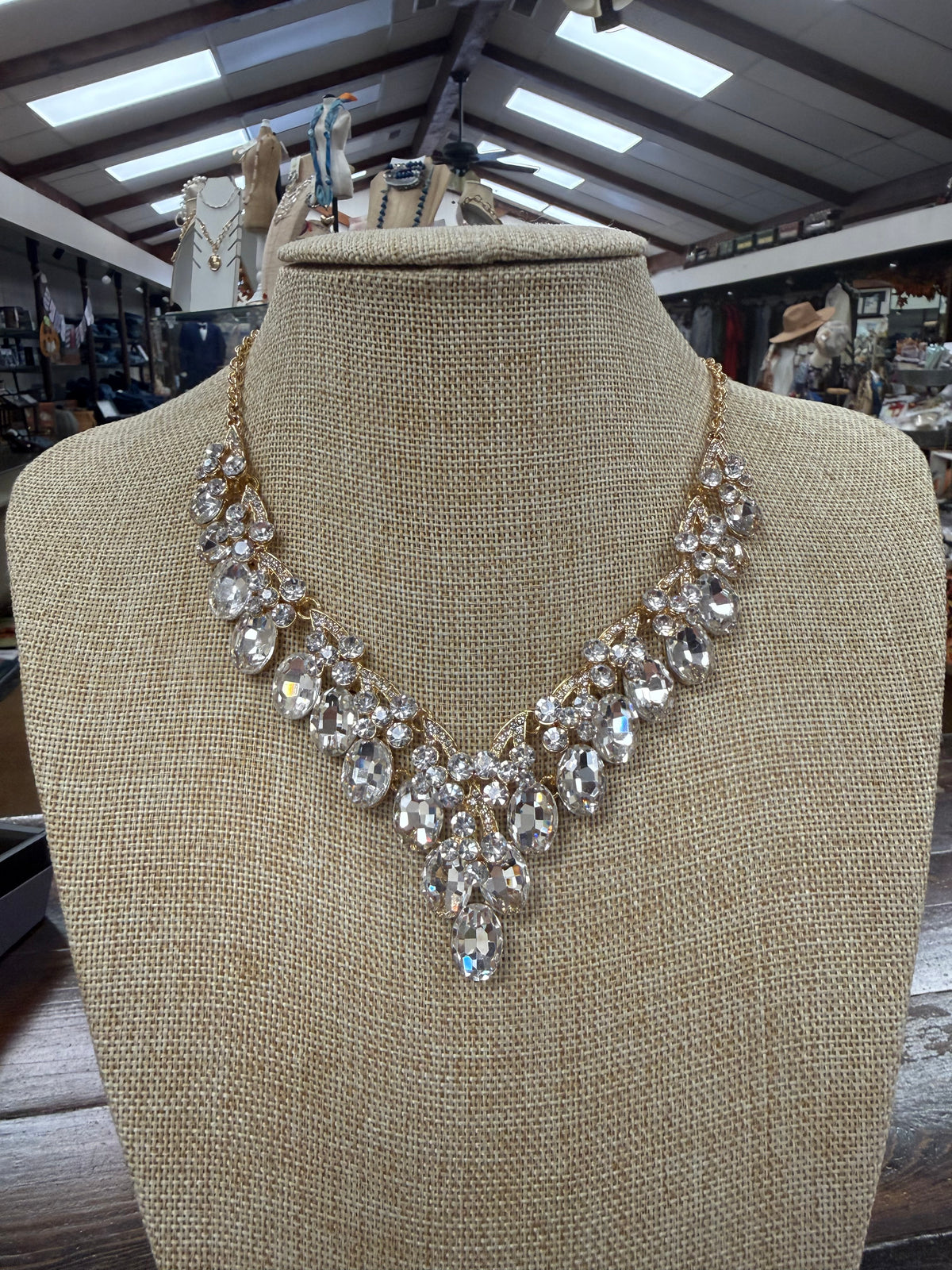 Bundle Crystal Necklace & Earring Set