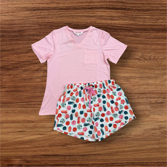 Pink Highland V-Neck