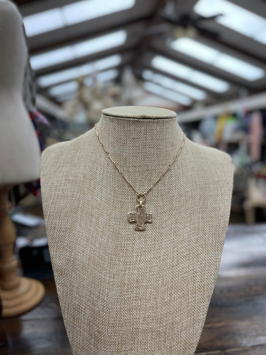 Thin Chain With Cross