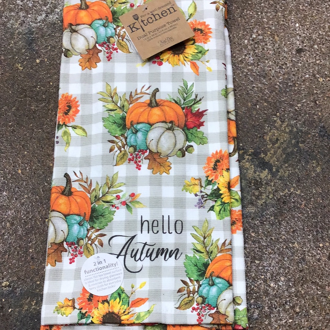Hello Autumn Tee Towel
