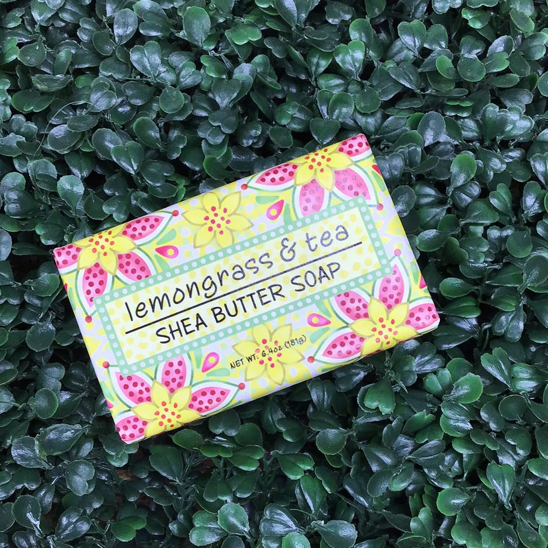 Lemongrass & Tea Bar Soap