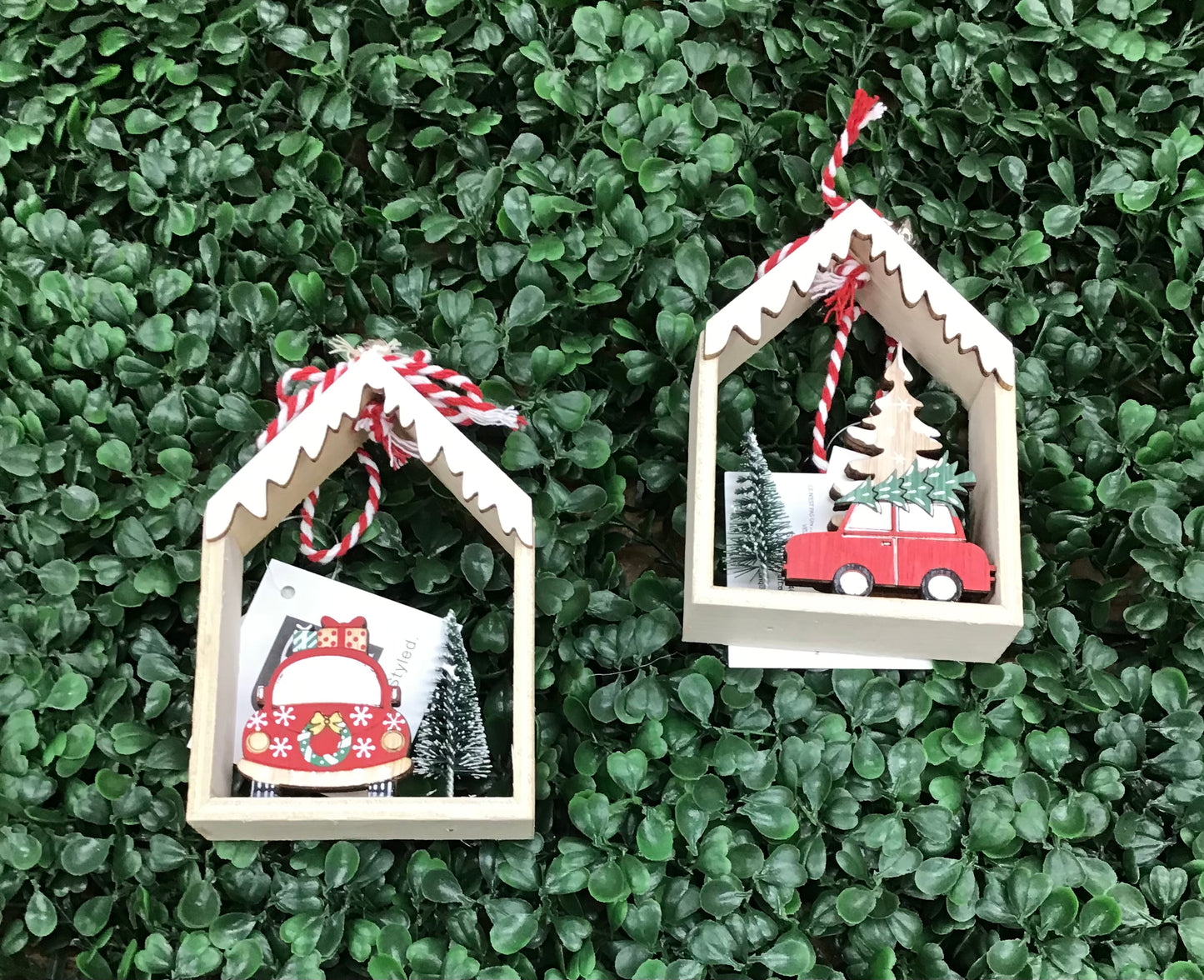 Christmas House Ornaments