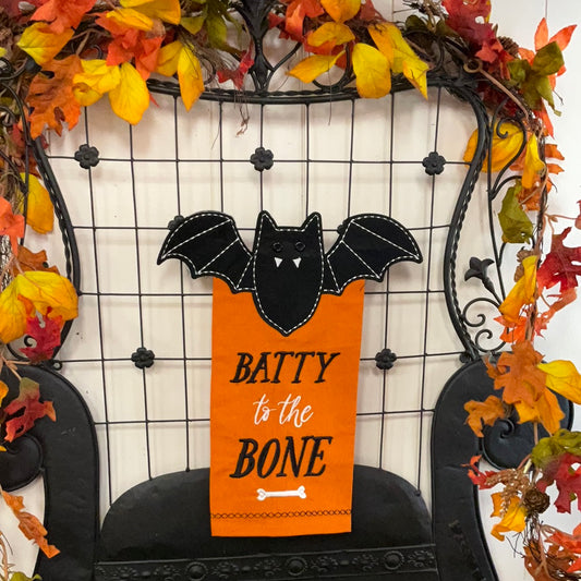 Batty To The Bone and Come in For a Bite Tea Towels