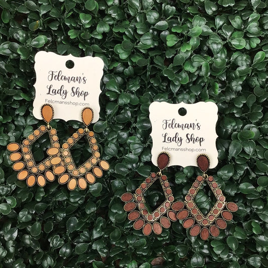 Wood Earrings