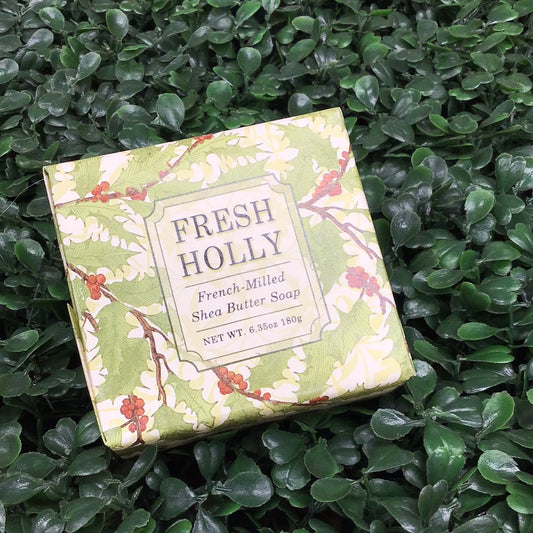 Fresh Holly 6oz Wrapped Soap