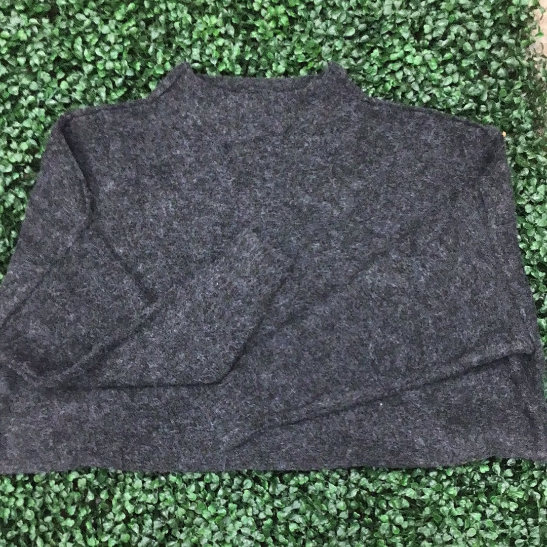 Mock Neck Reverse Detailed Sweater