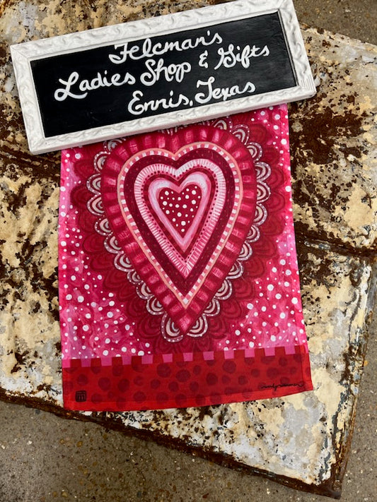 Sweet Heart Garden Flag